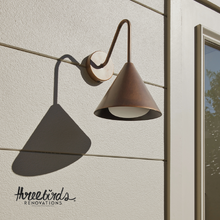 Presley Curved Arm Outdoor Wall Light